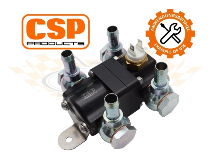 CSP Oil Cooler Thermostat - M18x1.5