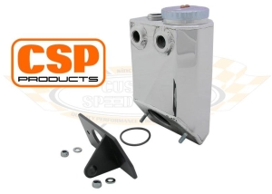 CSP Polished Billet Oil Breather Tower - For Use With Alternator Stands