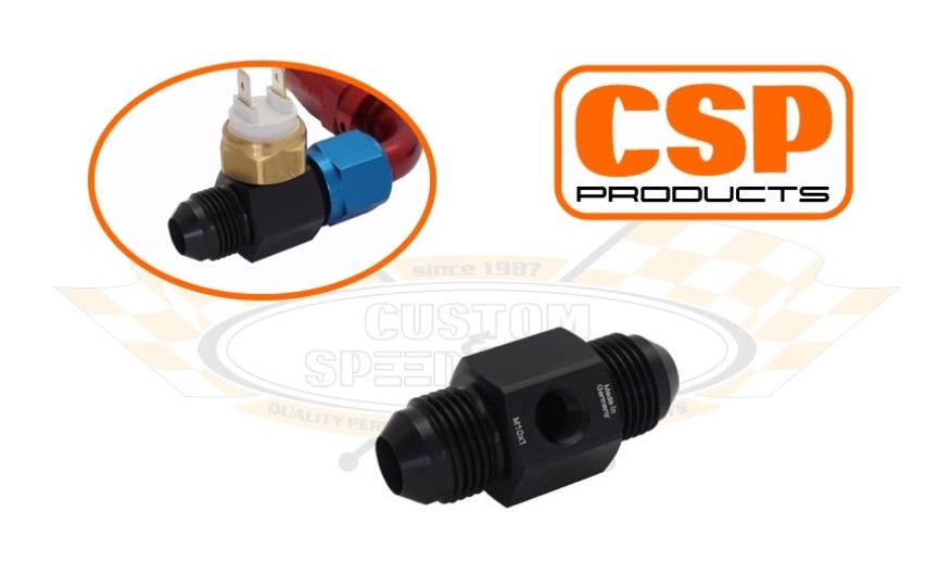 CSP Hose Union With M10x1 Port - For Aeroquip #8 Fitting