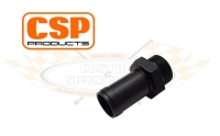 CSP M22x1.5 Barb Fitting - For 18mm Hose (Black)