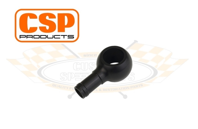 CSP M18 Banjo Fitting - For 12mm-13mm Hose (Black)