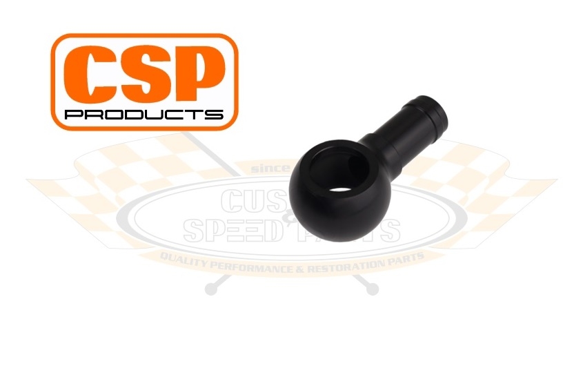 CSP M18 Banjo Fitting - For 14mm-15mm Hose (Black)