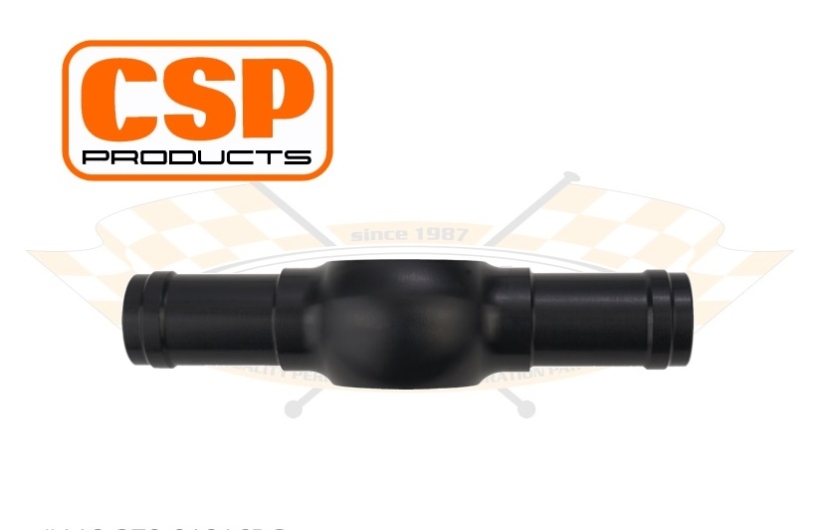 CSP M18 Dual Banjo Fitting - For 14mm-15mm Hose (Black)