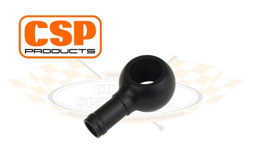 CSP M22 Banjo Fitting - For 14mm-15mm Hose (Black)