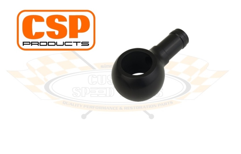 CSP M22 Banjo Fitting - For 14mm-15mm Hose (Black)