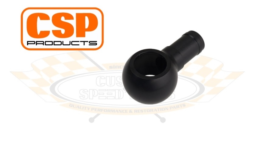 CSP M22 Banjo Fitting - For 18mm Hose (Black)