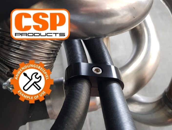 CSP 2 Way Hose Separator Clamp - For 15.5mm Hose