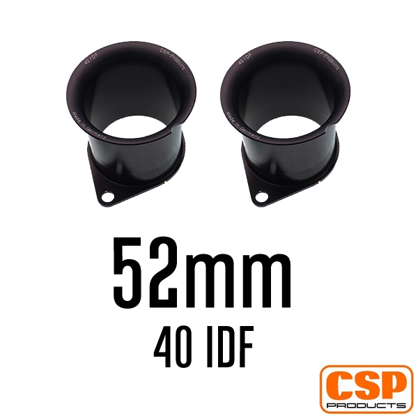 CSP Velocity Stacks - Weber 40IDF - Medium (52mm High) - Cool Air VW