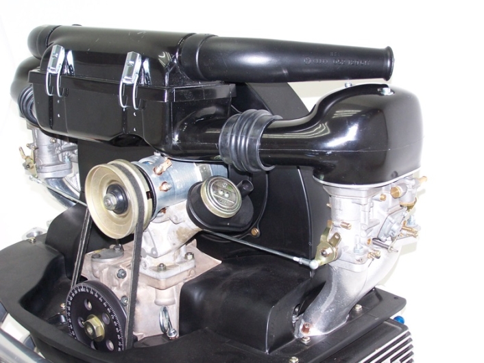 44IDF, 48IDF Twin Carb Air Box Kit - Type 1 Engines With Standard Fanshroud