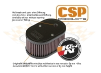 CSP Weber 40 IDF Air Filter - 83mm Without Breather