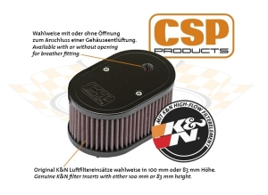 CSP Weber 44/48 IDF Air Filter - 100mm Without Breather