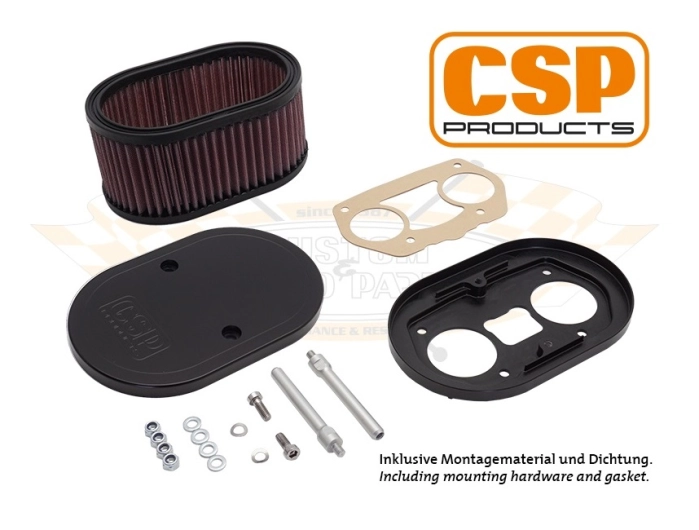 CSP Weber 44/48 IDF Air Filter - 83mm With M22x1.5 Breather Fitting