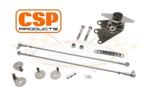 CSP IDA Carburettor Bellcrank Linkage Kit - Type 4 Engines With Porsche Cooling Kit