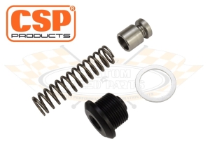 CSP Type 4 Oil Pressure Relief Valve Spring And Piston - With Oil Pressure Relief Valve Screw - 2000cc