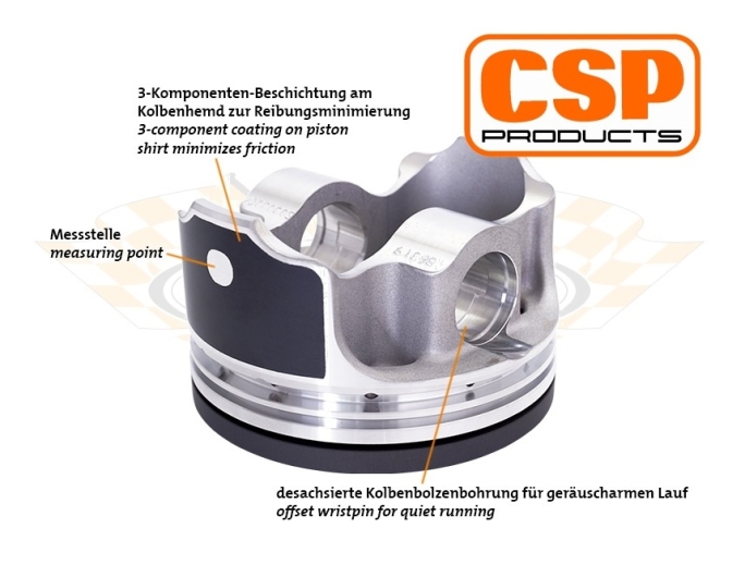 CSP 94mm Stroker Pistons