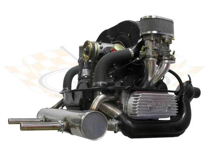 Beetle CSP Stainless Exhaust - 1963-79 - 1300cc-1600cc With Heat Risers
