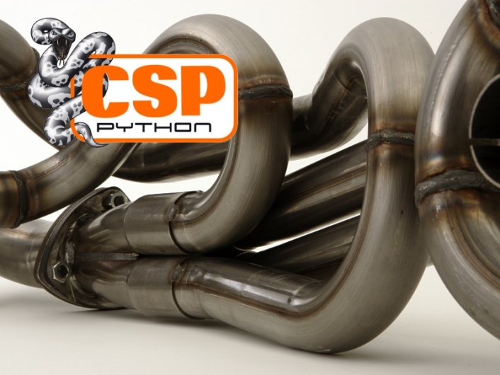 CSP Beetle Python Exhaust - Type 1 Engine - 38mm Bore - With Heat Risers