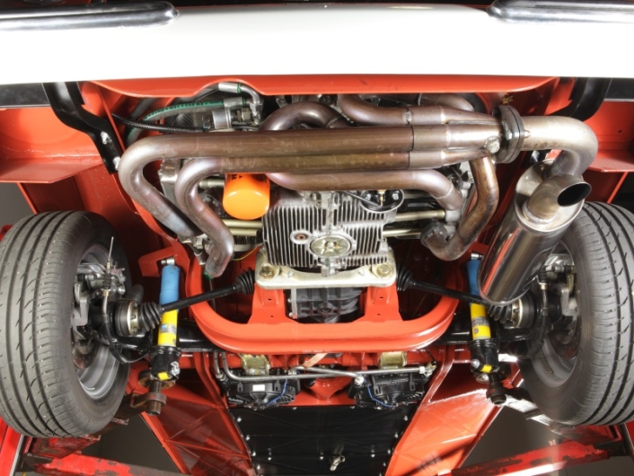 CSP Karmann Ghia Python Exhaust - Type 4 Engine (Pre 78 Engine) - 42mm Bore