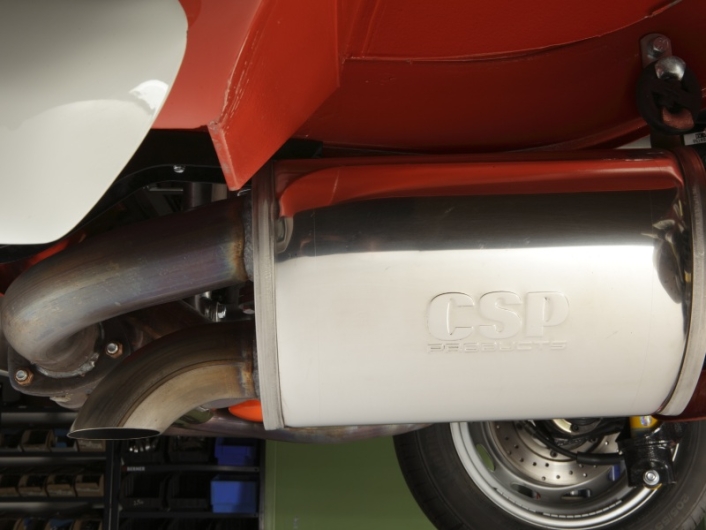 CSP Karmann Ghia Python Exhaust - Type 4 Engine (Post 79 Engine) - 48mm Bore