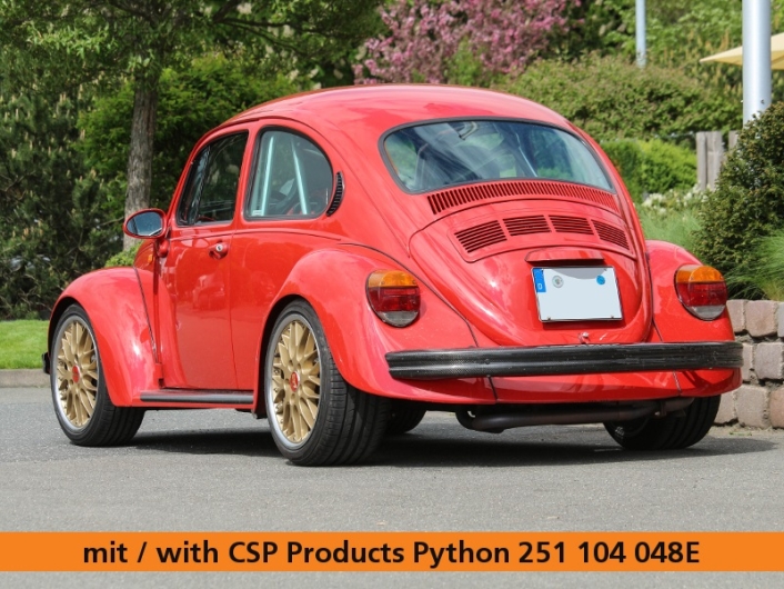 CSP Beetle Python Exhaust - Type 4 Engine (Pre 78 Engine) - 48mm Bore