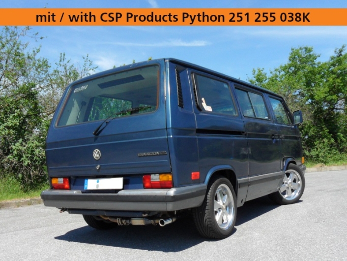 CSP Type 25 Python Exhaust - 1985-92 - Waterboxer (No Cat)