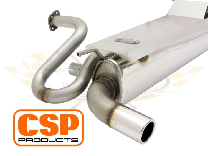 CSP Type 3 Python Exhaust - 1962-73 - 45mm Bore