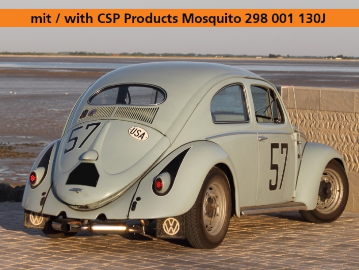 Splitscreen Bus CSP Mosquito Exhaust With Heat Exchangers - 30HP Engines
