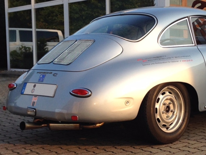 Porsche 356B/C CSP Mosquito Exhaust Kit With Heat Exchangers