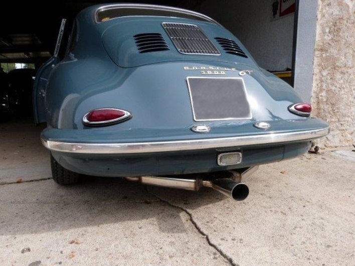 Porsche 356B/C CSP Mosquito Exhaust Kit With J Tubes