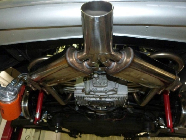 Porsche 356A CSP Mosquito Exhaust Kit With J Tubes