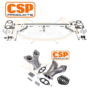 CSP 48 IDF Carburettor Manifold and Linkage Kit - Type 1 Engines