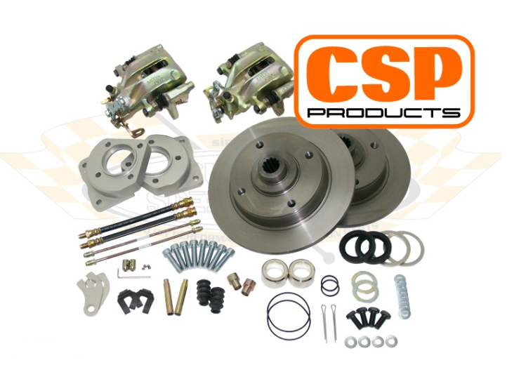 CSP Beetle Rear Disc Brake Conversion - 1968-79 With Swing Axle (4x130 PCD)