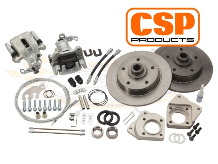 Porsche Stud Pattern CSP Splitscreen Bus Rear Disc Brake Conversion - IRS (5x130 PCD)