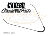 CAGERO Beetle Deck Lid Chrome Support Rod