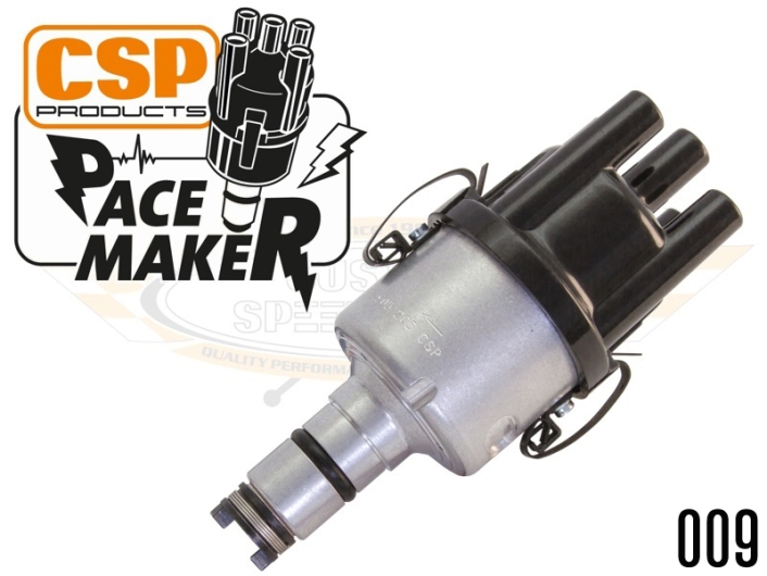 CSP Pacemaker Distributor - 009 With Silver Body And Black Cap