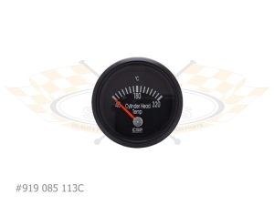 CSP Cylinder Head Temperature Gauge - Cockpit Style - 52mm With M14 Sender