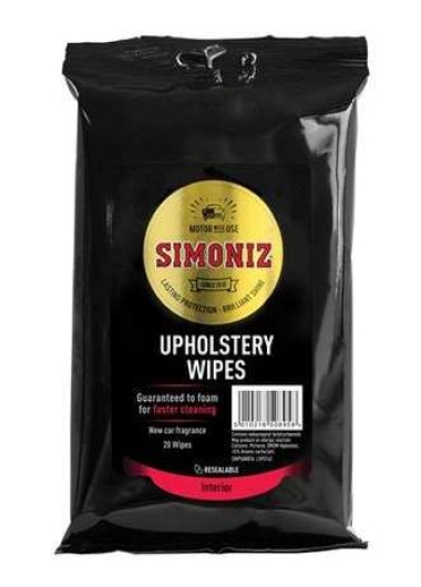Simoniz Upholstery Wipes (x20)
