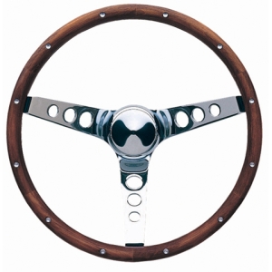 Grant 13.5 Inch Wooden Steering Wheel (3.75 Inch Dish)