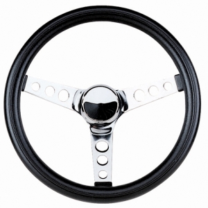 Grant 11.5 Inch Steering Wheel (3.75 Inch Dish) - Black Rubber Grip