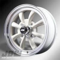 4x130 PCD JBW AC8 Alloy Wheel in White