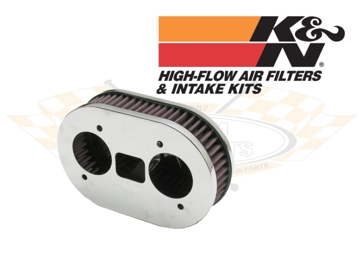 K&N Air Filter - IDF Carburettor Air Filter - 45mm High