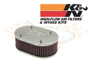 K&N Air Filter - IDF Carburettor Air Filter - 63mm High