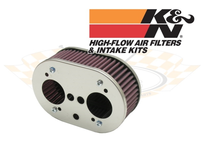 K&N Air Filter - IDF Carburettor Air Filter - 63mm High