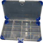165mmx90mmx30mm Clear Plastic Storage Box