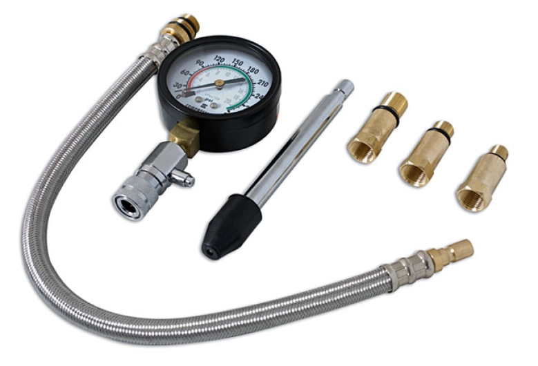 Gunson 6 Piece Compression Tester Kit