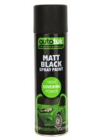 Matt Black Spray Paint 500ml