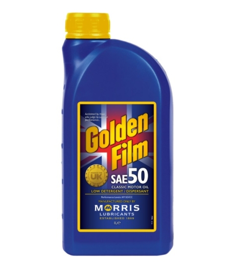 Morris Golden Film SAE50 Engine Oil (1 Litre Bottle)