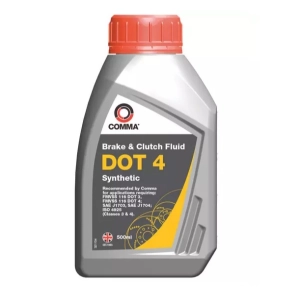 DOT 4 Brake Fluid 500ml Bottle
