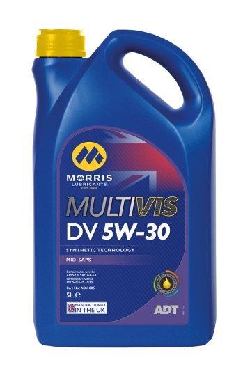 Morris Multivis ADT DV 5W30 Engine Oil (5 Litre Bottle)