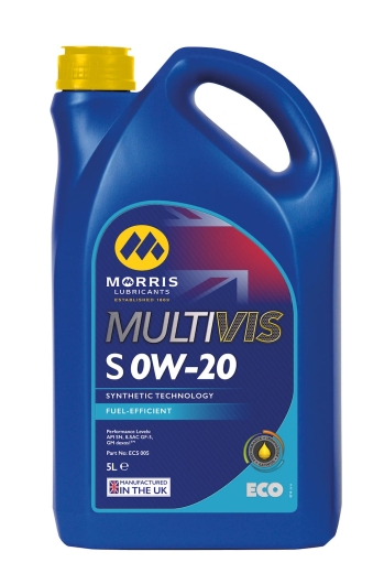 Morris Multivis ECO-S 0W20 Engine Oil (5 Litre Bottle)